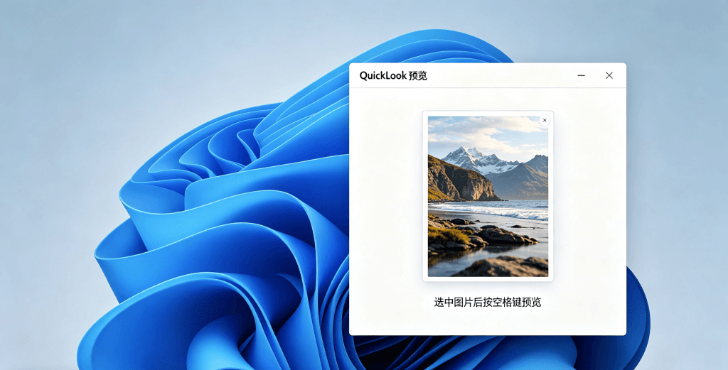 QuickLook空格快速预览文件效果